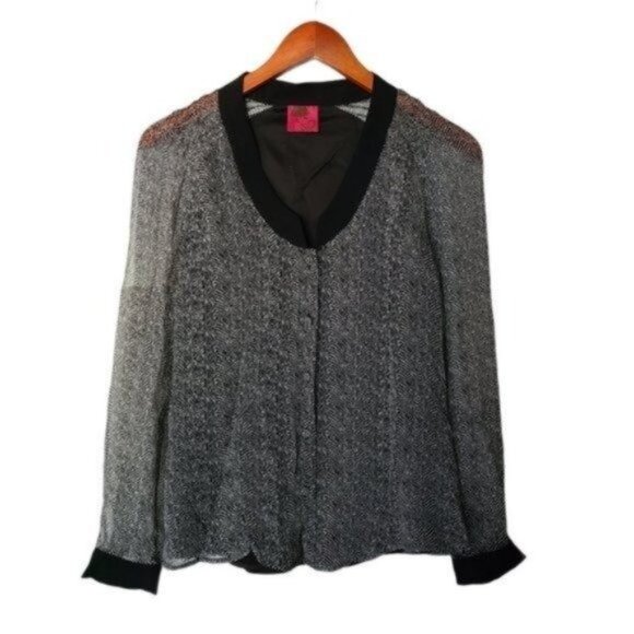 Juliette Longuet 100% Silk Top Blouse 2 - Picture 7 of 8